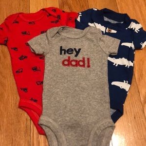 Just One You made by Carter’s- 3pc bodysuit.